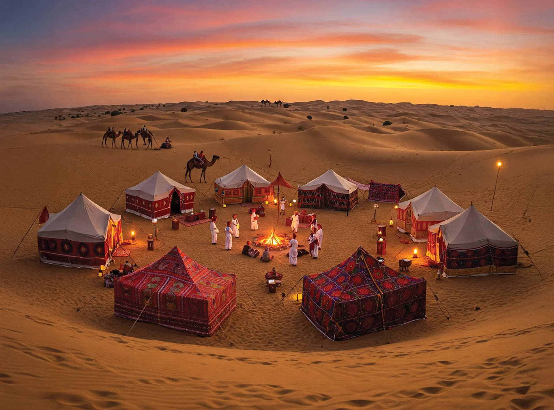 Desert Overnight Stay Camping – Doha