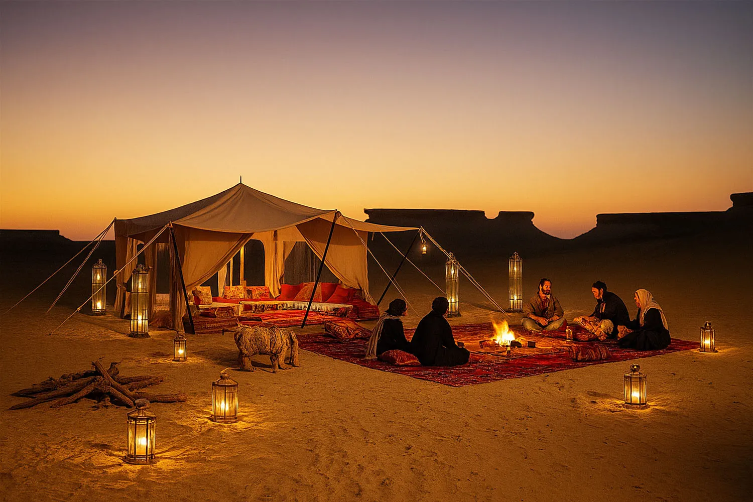 NIGHT SAFARI (With Bonfire)